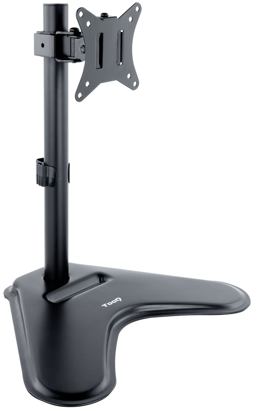 Tooq - Soporte de Mesa Tabletop Tooq Tilt e Altura Ajustable 17" a 32" Max. 9kg Negro