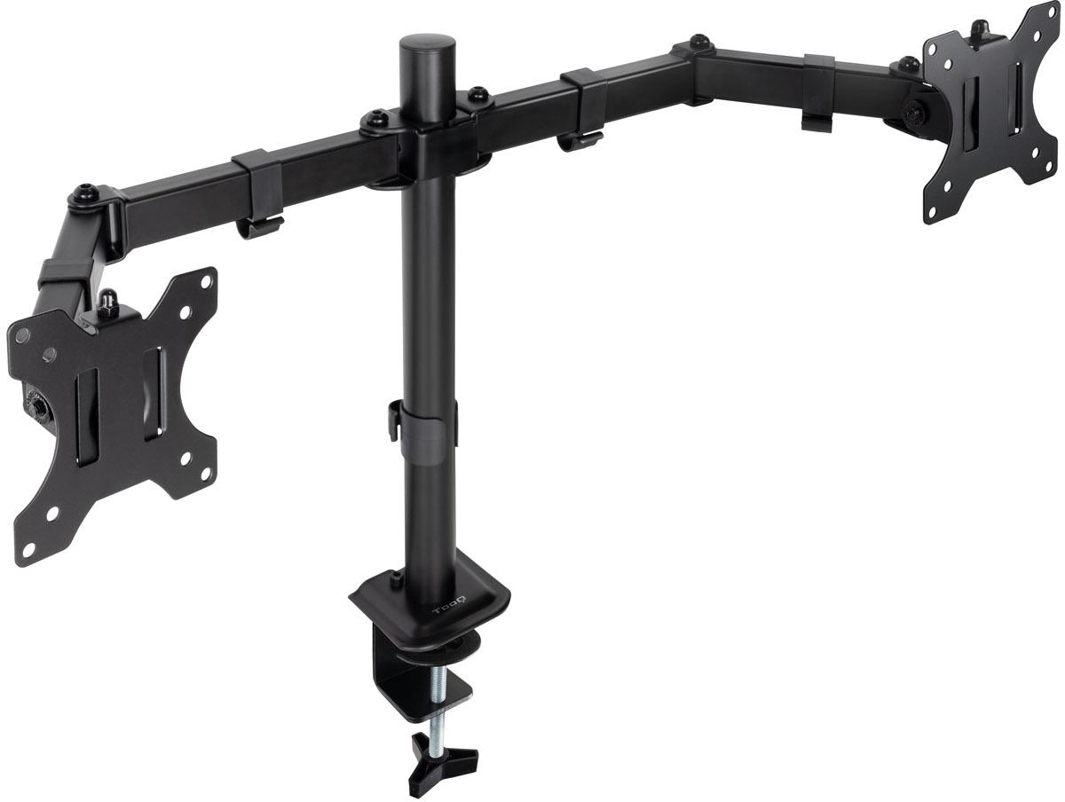 Picture of Picture of Soporte de Mesa Tooq Duplo 17" a 27" Max. 8kg/Monitor Negro
