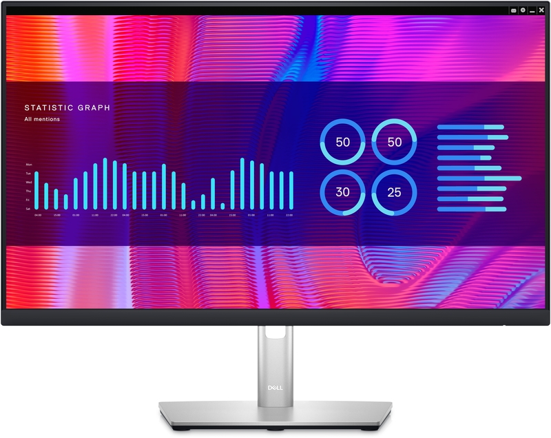 Picture of Picture of Monitor Dell P Series 24" P2423DE IPS QHD 60Hz 5ms USB-C (90W) SS USB (3.2 Gen1)