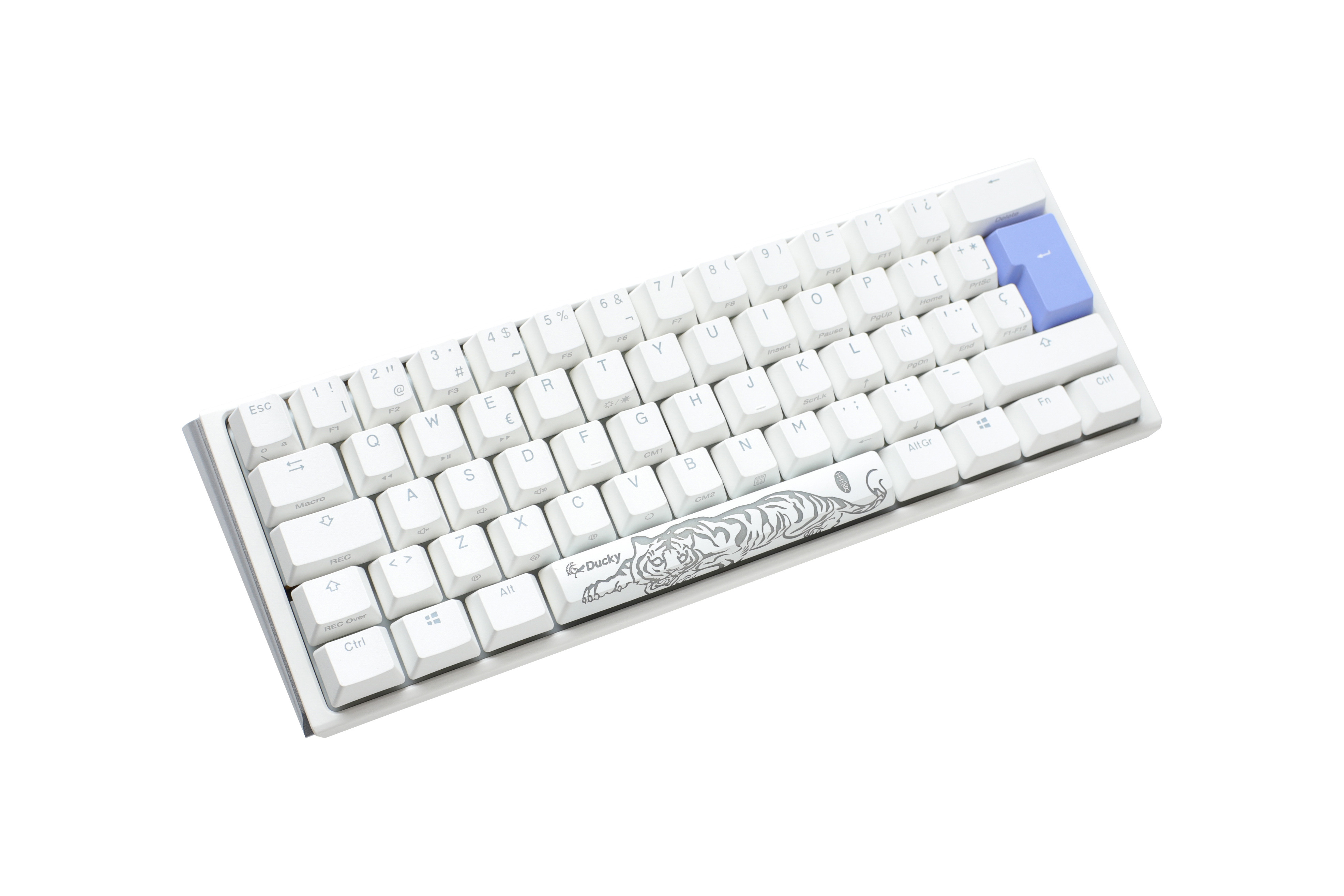 Picture of Picture of Teclado Mecânico Ducky ONE 3 Classic Mini 60% Pure White MX-Clear (ES)
