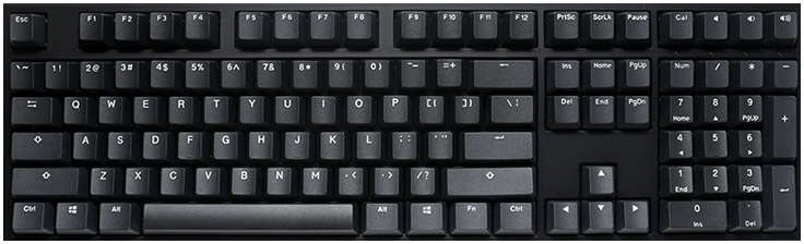 Ducky - Teclado Mecânico Ducky Origin 100% Black MX Speed Silver (ES)