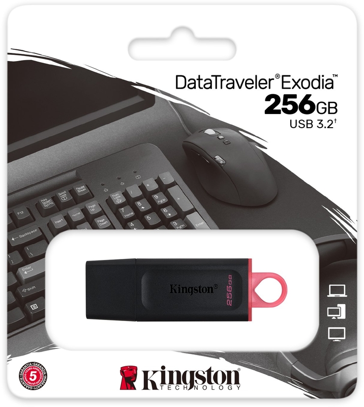 Kingston - Pen Kingston DataTraveler Exodia 256GB USB3.2 Gen 1