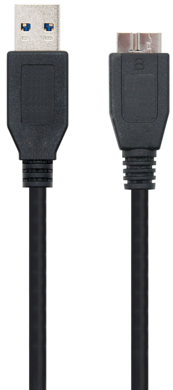 Picture of Picture of Cable USB 3.0 Ewent Tipo A Macho para Micro B Macho 1 M
