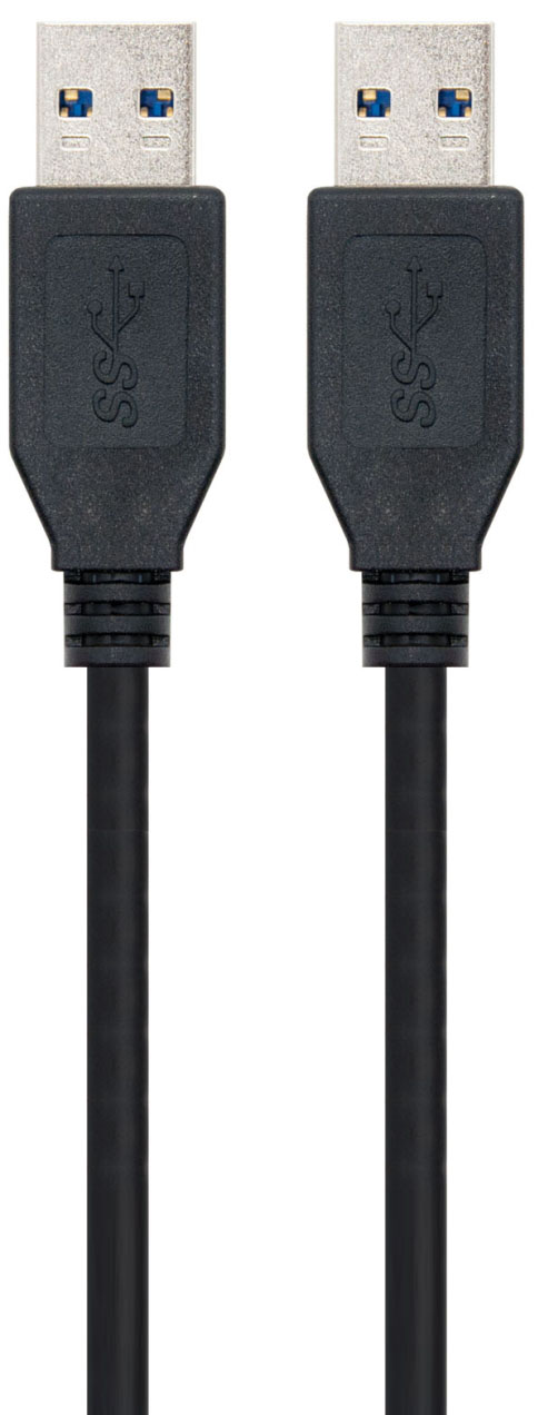 Ewent - Cable USB 3.0 Ewent Tipo A Macho para Tipo A Macho 1 M Negro