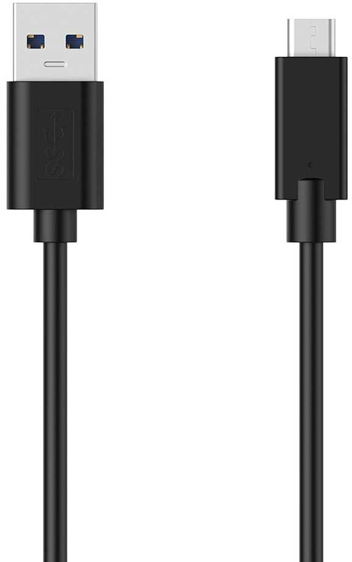 Picture of Picture of Cable USB 3.1 Gen1 5Gbps 3A, USB-C/M-A/M, Negro, AWG28, 3.0 M