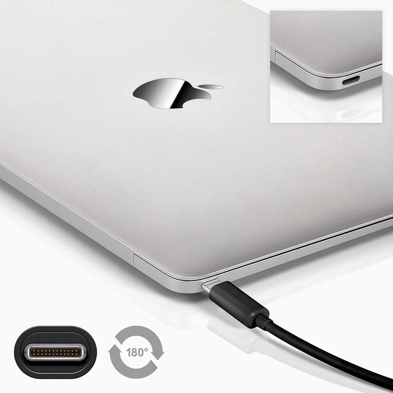 Ewent - Cable USB 3.1 Gen1 5Gbps 3A, USB-C/M-A/M, Negro, AWG28, 3.0 M