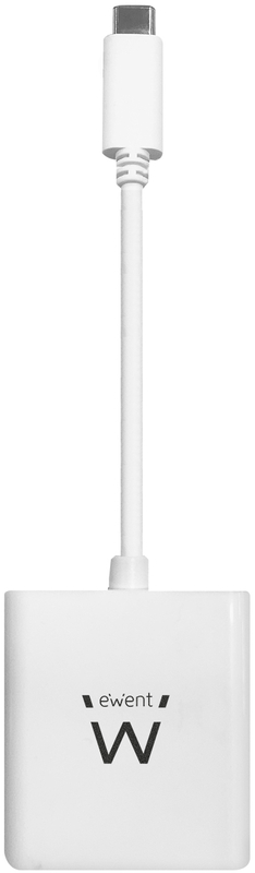 Picture of Picture of Cable Conversor Ewent USB C Macho para HDMI 4K Blanco
