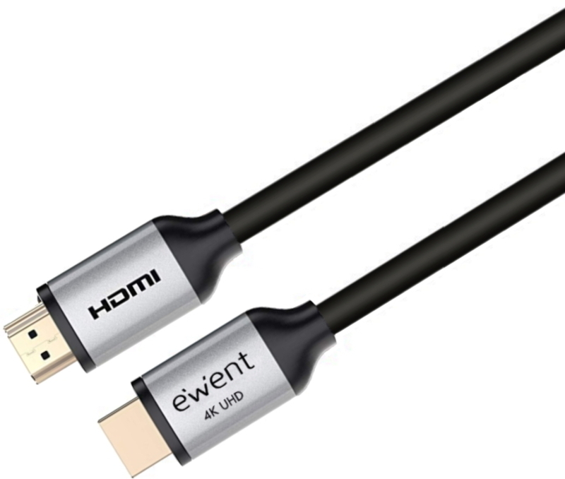 Picture of Picture of Cable HDMI Premium Ewent HDMI 2.0 Macho/Macho c/Ethernet 4K@60Hz 5 M Negro