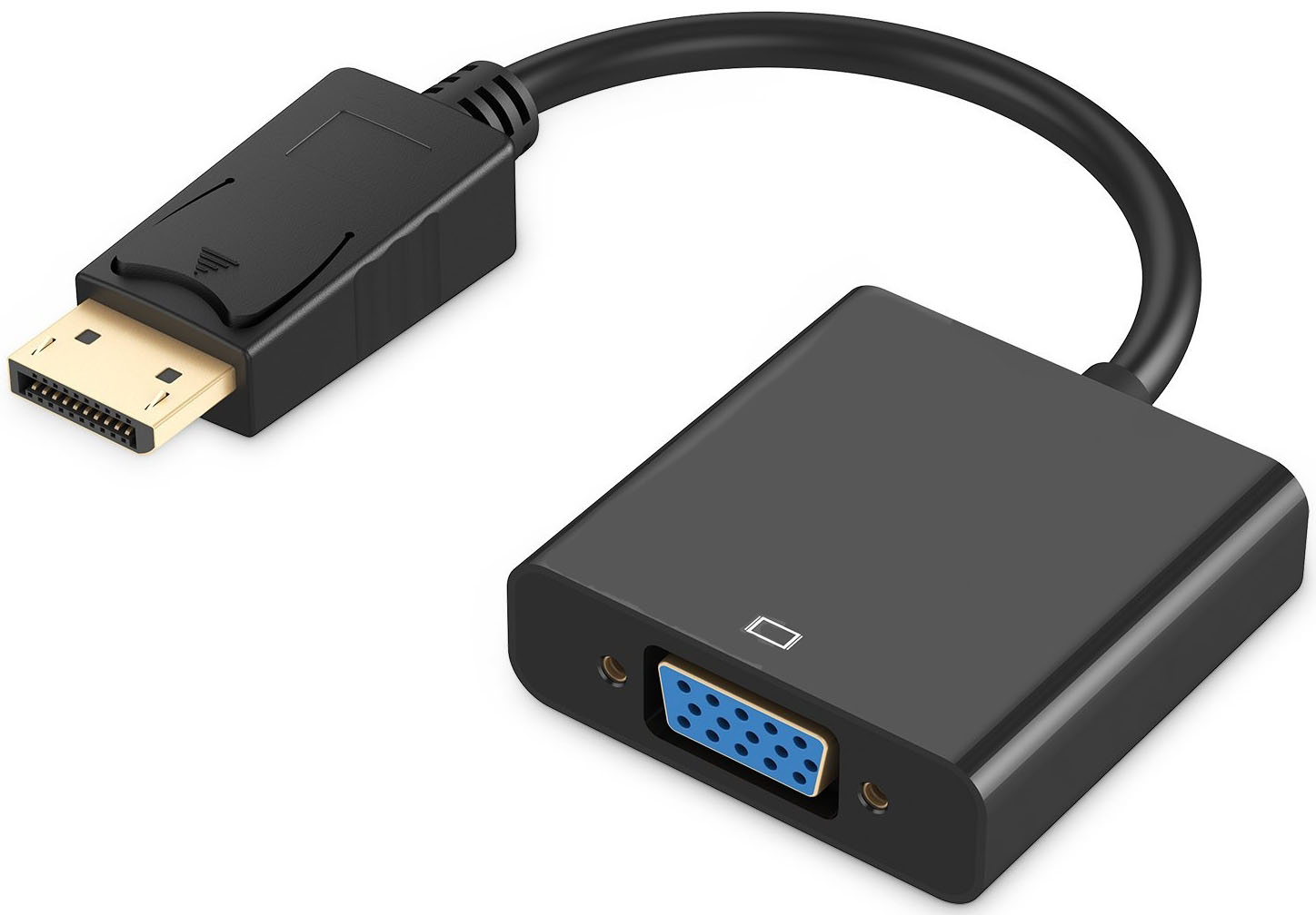 Picture of Picture of Adaptador Gigabit Ewent DisplayPort para VGA M/F