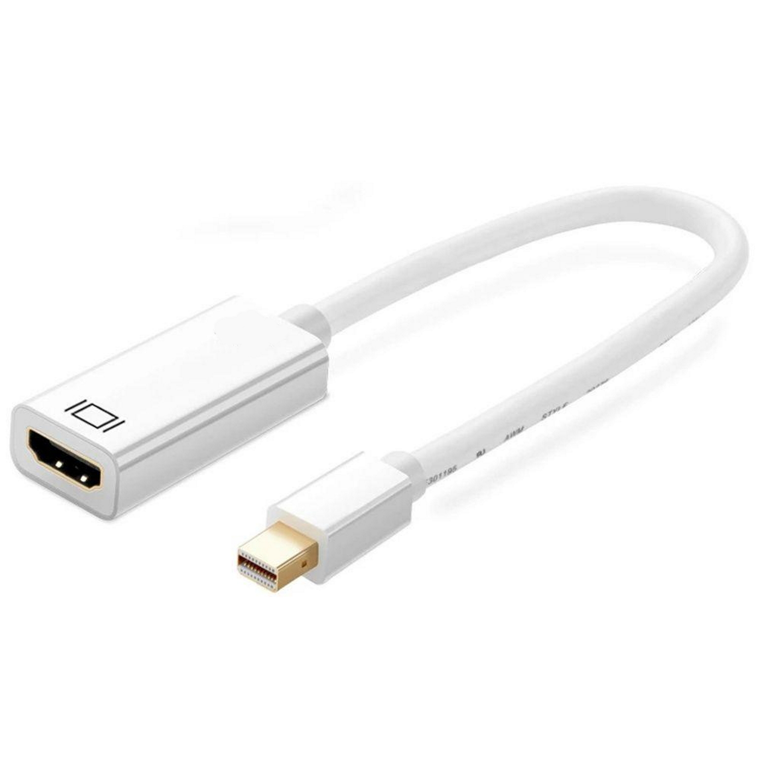 Ewent - Adaptador Ewent Mini DP p/ HDMI 4K/30Hz Blanco