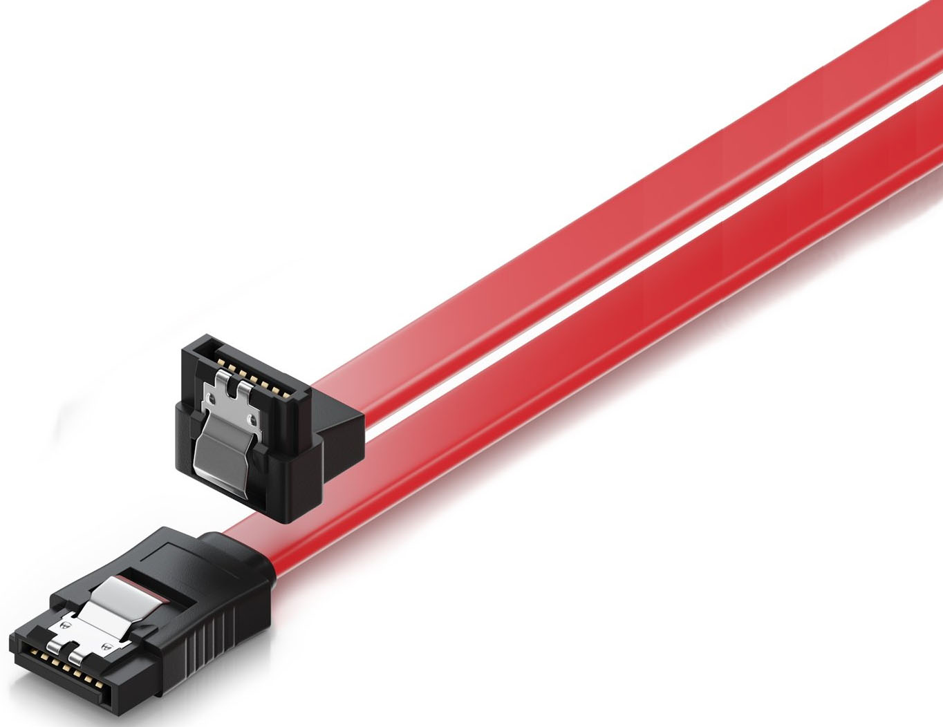 Picture of Picture of Cable SATA Ewent 6Gbits SATA L-Type para L-Type 90º C/Clipe 30 CM