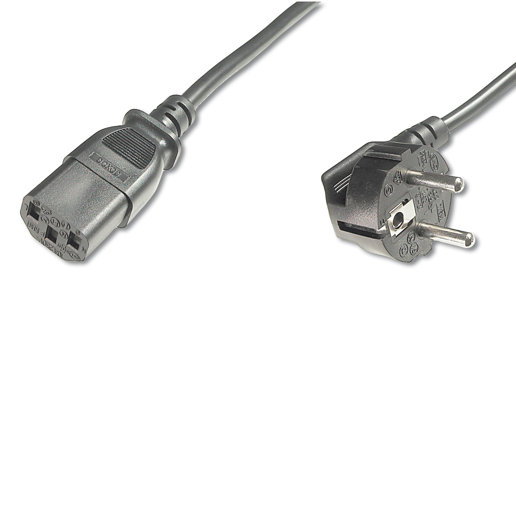 Picture of Picture of Cable de Alimentación Ewent IEC 1.8m Negro