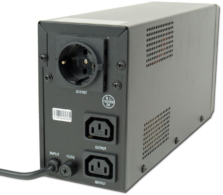 Picture of Picture of UPS Gembird EG-UPS-031 650VA Schuko/IEC Negro