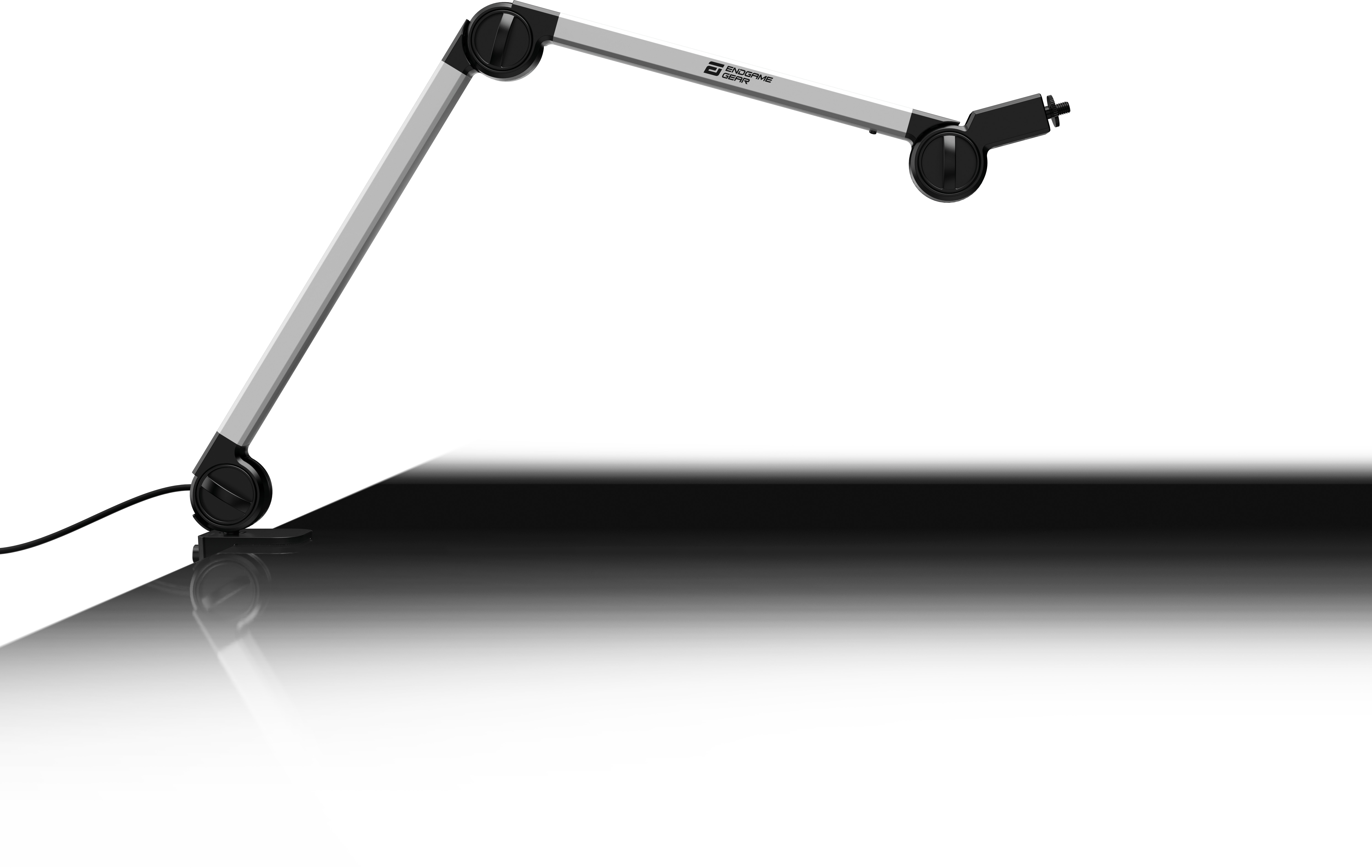 Endgame Gear - Brazo para Micrófono Endgame Gear MicArm - Blanco