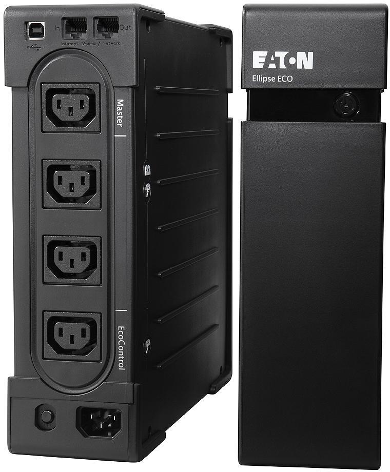 Picture of Picture of UPS Eaton Off-line Ellipse ECO 800VA/500W Schuko IEC/USB