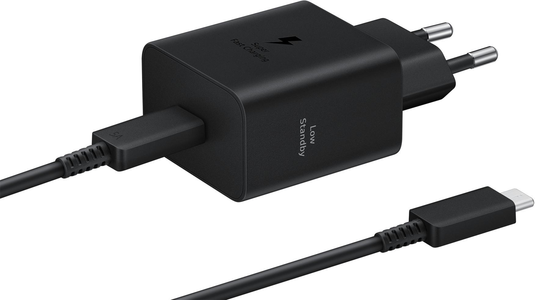 Samsung - Cargador Samsung Super Fast Charger USB-C 45W PD Negro