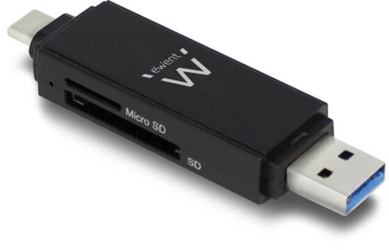 Picture of Picture of Lector de Tarjetas Ewent All-in-One USB 3.1 Gen 1 Tipo C / Tipo A