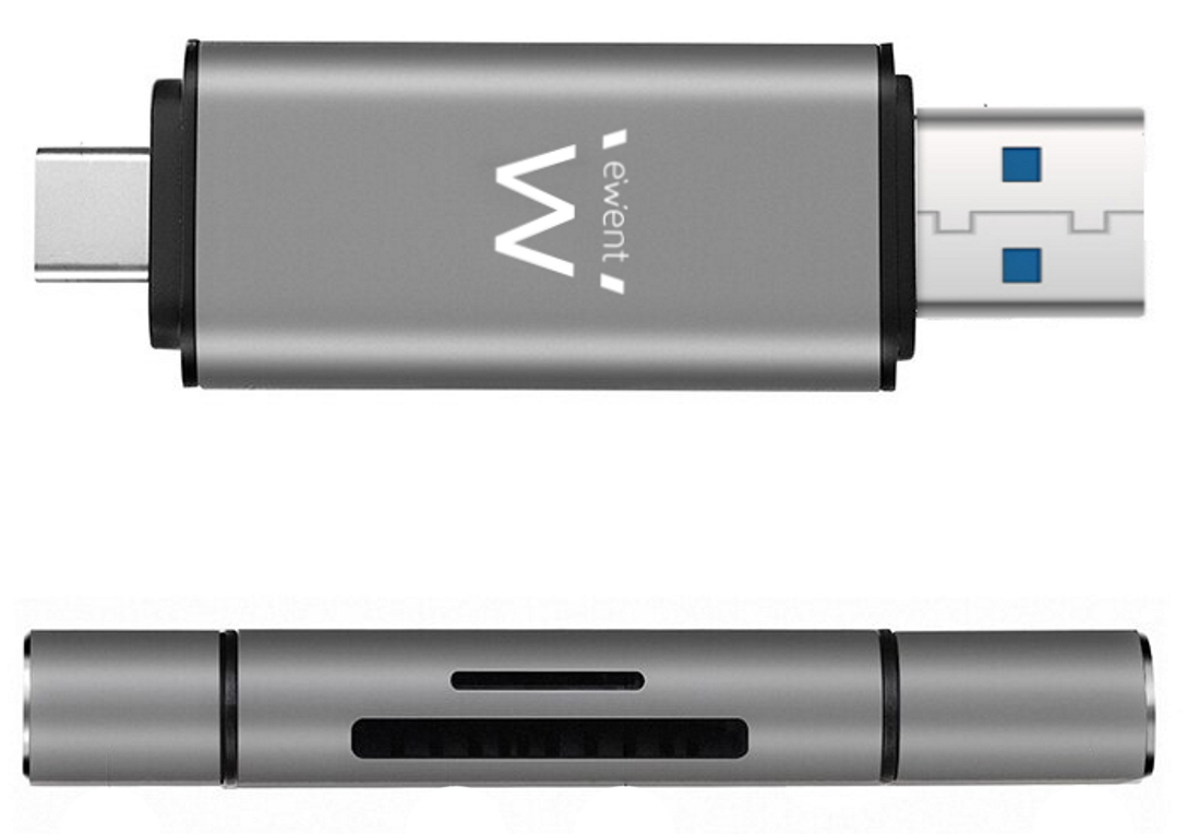 Picture of Picture of Lector de Tarjetas Ewent All-in-One USB 3.1 Gen 1 Tipo C / Tipo A