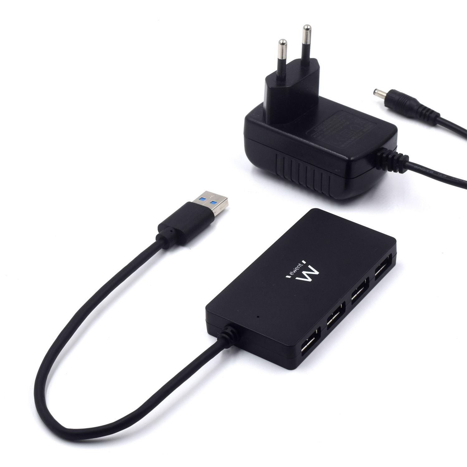 Picture of Picture of Hub USB Ewent 4 Portas USB 3.0 Gen 1 c/Alimentación