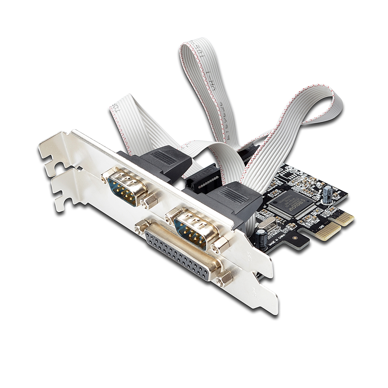 Picture of Picture of Placa de Interface Ewent Serial Paralela Combo PCI-E 2 + 1