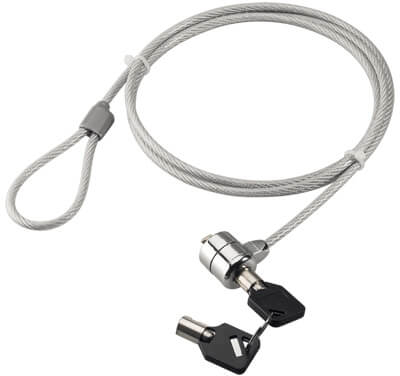 Ewent - Cable de Seguridad Ewent c/ 2 Llaves 1.50 M