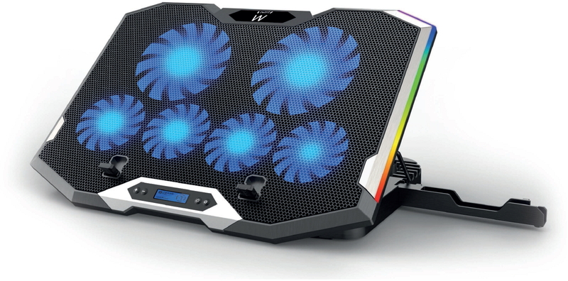 Picture of Picture of Refrigeradora para Portátiles Ewent con 6 Ventiladores até 15.6" 6 Vel. RGB