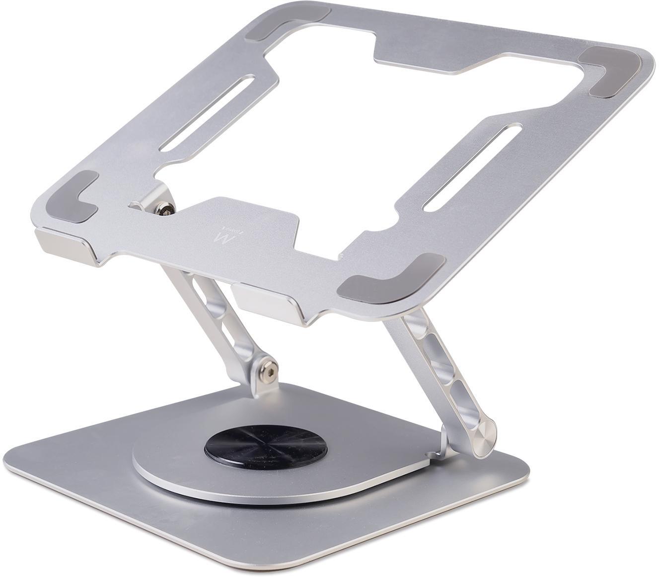 Ewent - Soporte de Portátil Ewent EW1267 Aluminum c/ Rotação 360º Plateado