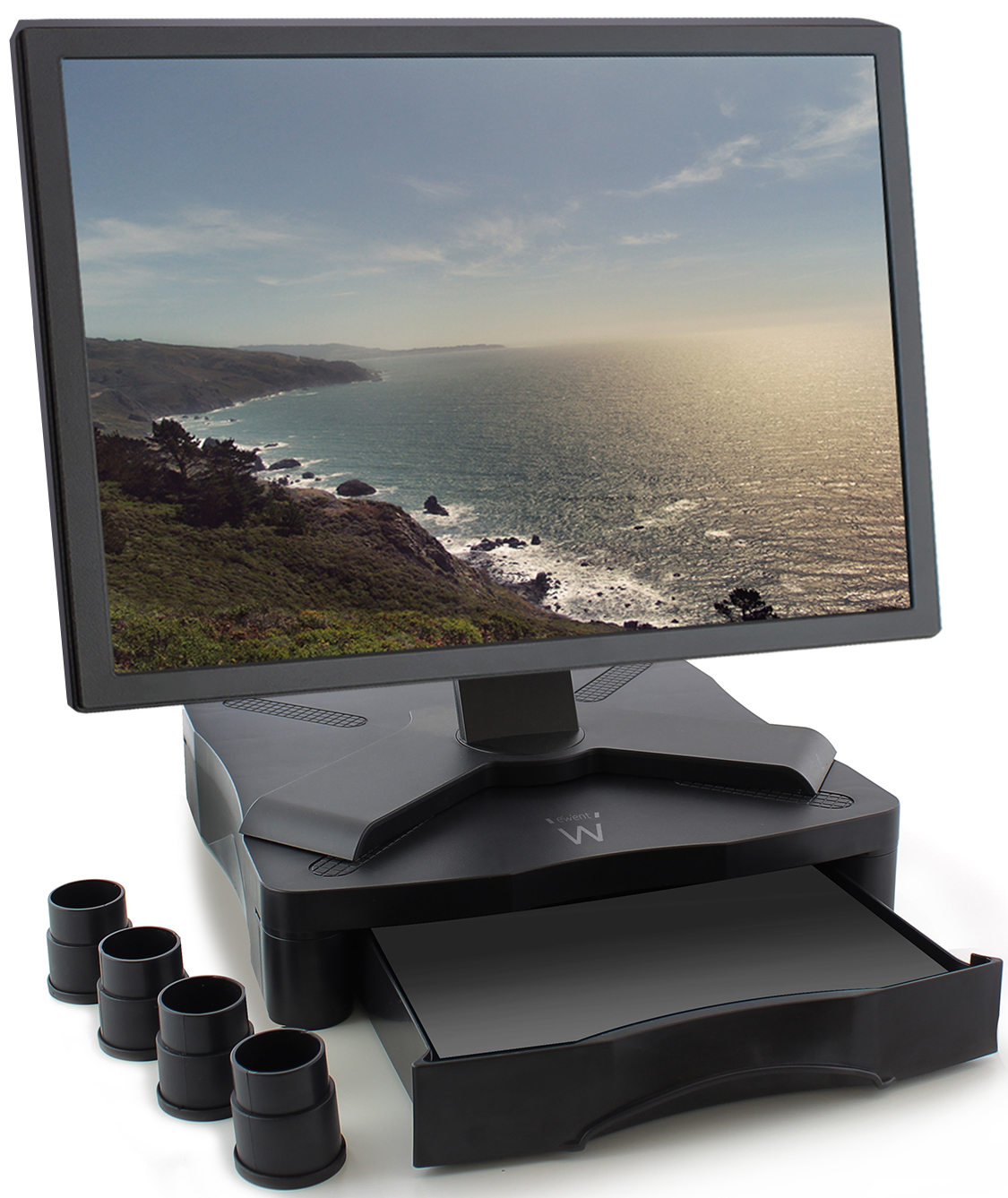 Picture of Picture of Soporte Elevador Ewent EW1280 C/Gaveta