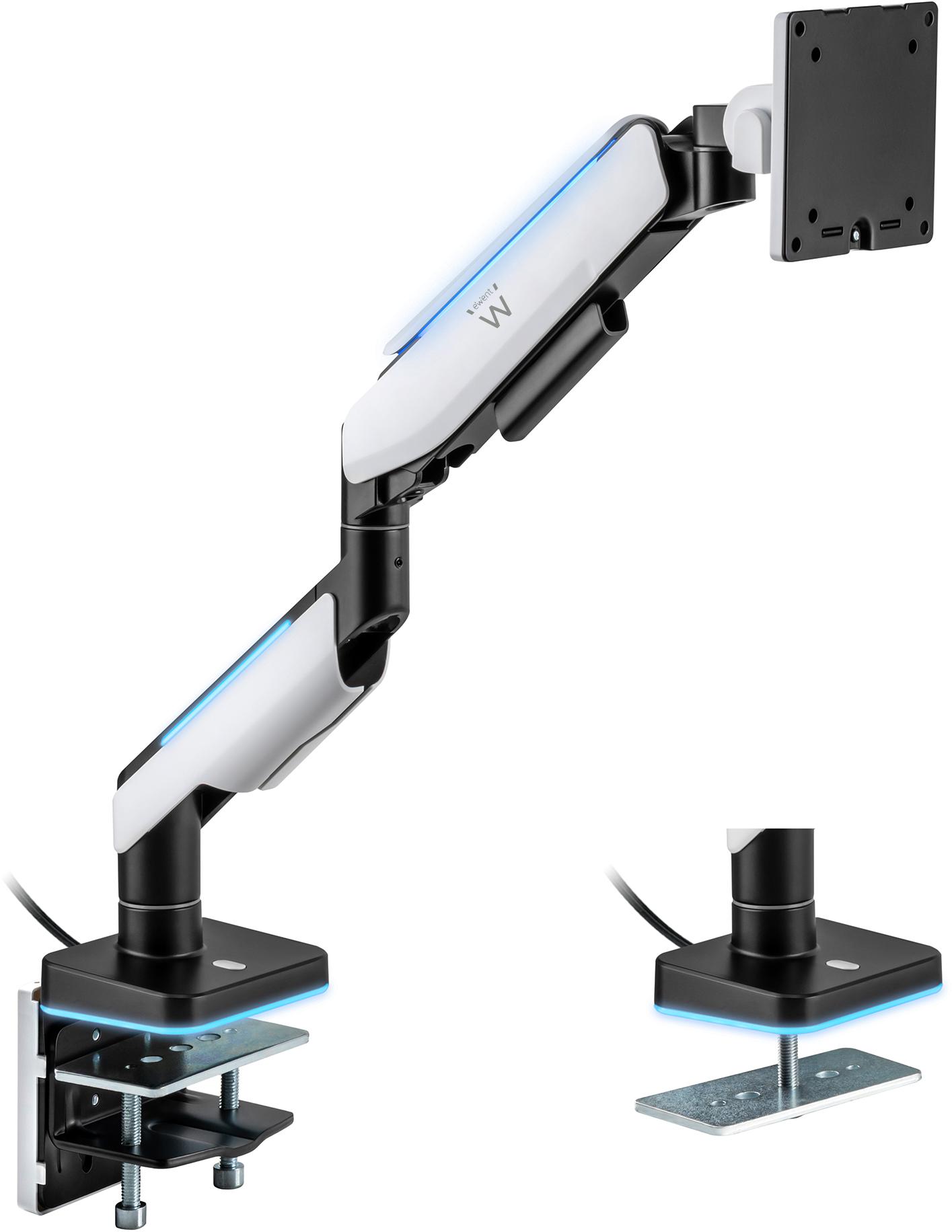 Ewent - Soporte de Mesa 17" a 49" Ewent EW1509 C/ RGB
