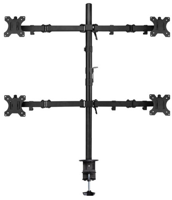 Ewent - Soporte de Mesa 13" a 32" Ewent EW1514 4 Monitores