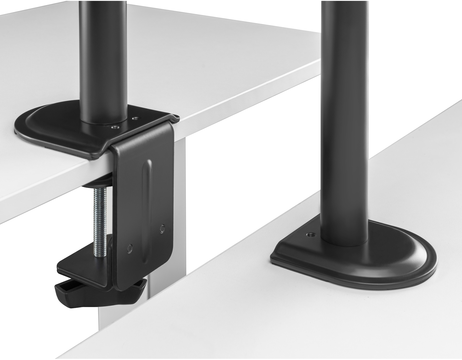 Ewent - Soporte de Monitor + Portátil Ewent EW1519 Desk Mounting 13" - 32" Articulado Negro