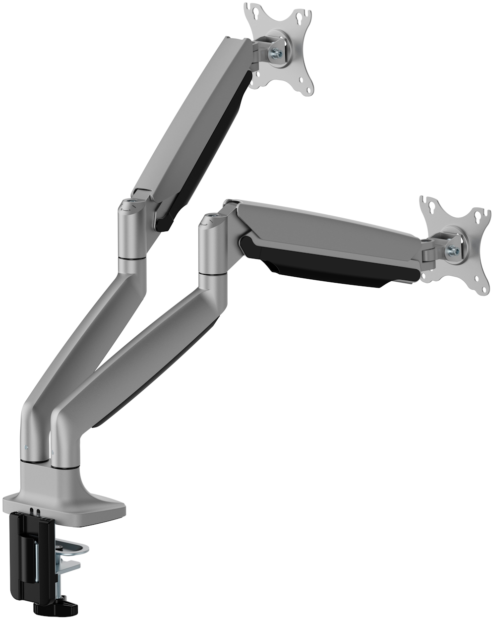 Picture of Picture of Soporte de Monitor Ewent EW1528 Heavy-Duty 2 Monitores 17" - 49" Articulado Gris
