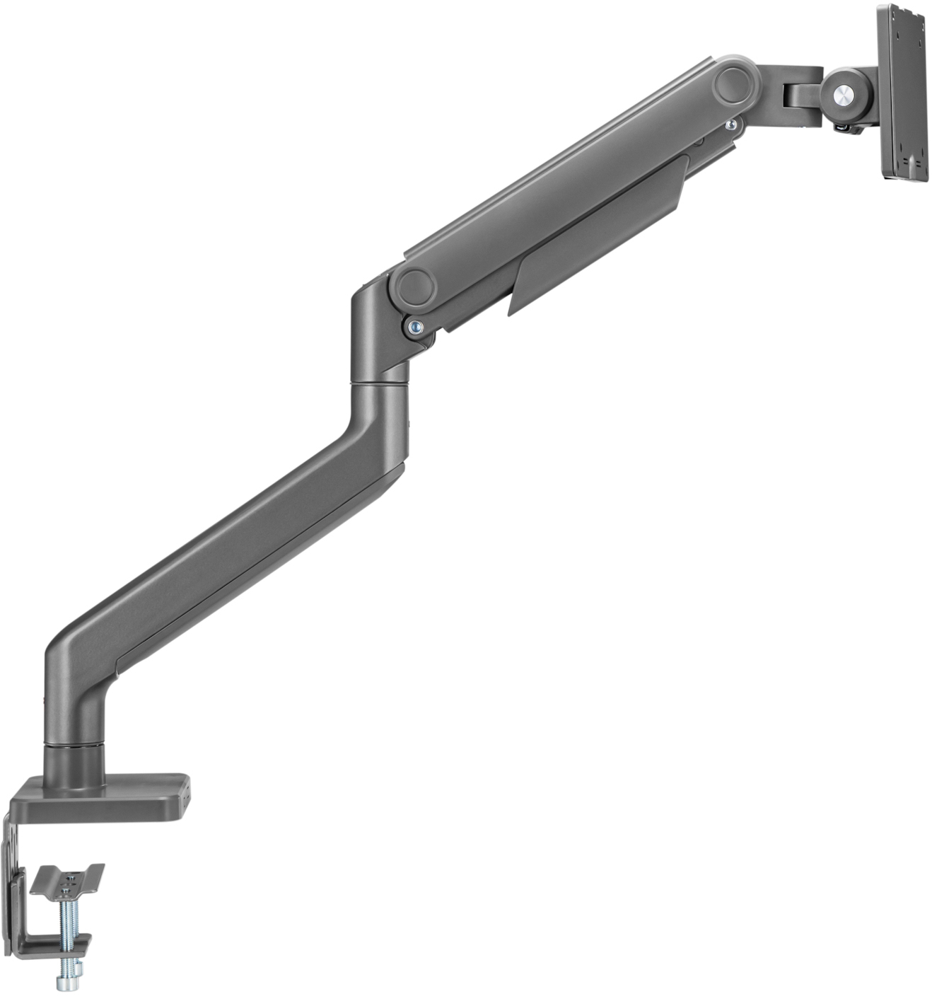 Ewent - Soporte Monitor 1 Monitor até 49" (Flat/Curved/Ultrawide) e 20Kg,  VESA 75x75 / 100x100