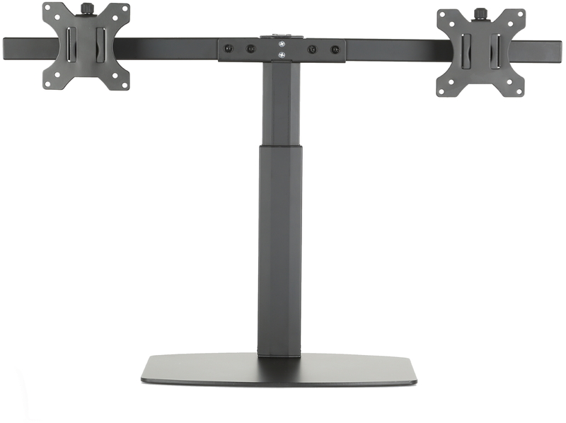 Ewent - Soporte de Mesa Tabletop 13" a 32" Ewent EW1538 Doble c/Base e Elevação