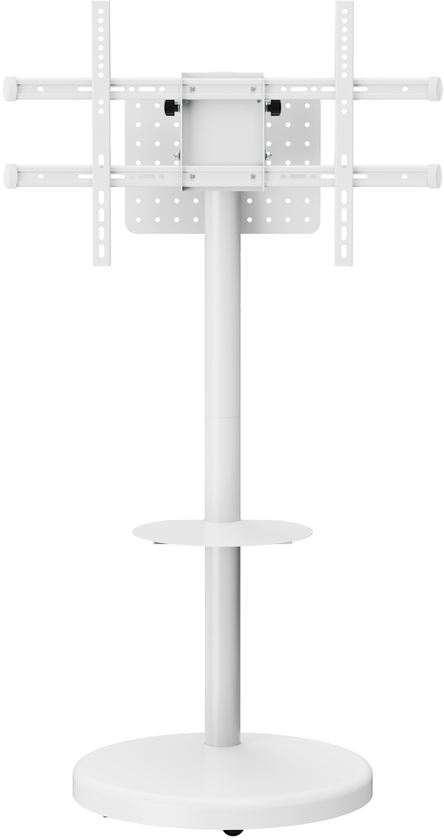 Ewent - Soporte Móvil de Piso Ewent EW1550 Heavy-Duty Mobile TV Floor Stand 37" - 86" Blanco