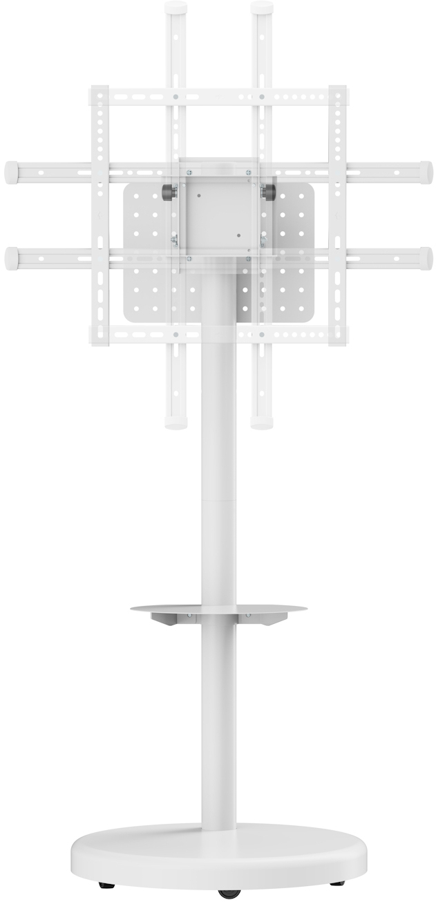 Ewent - Soporte Móvil de Piso Ewent EW1550 Heavy-Duty Mobile TV Floor Stand 37" - 86" Blanco