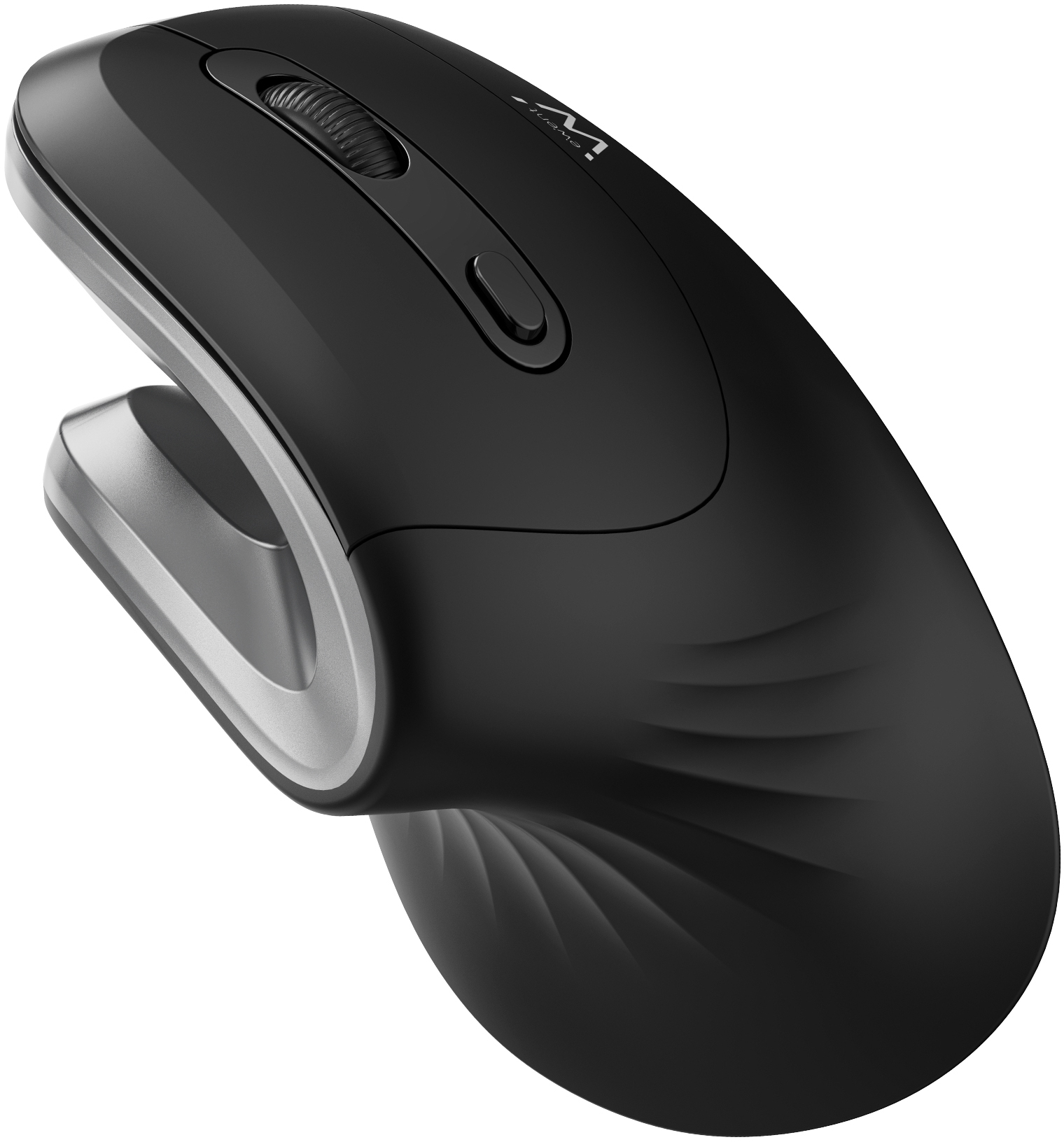 Ewent - Ratón Óptico Ewent EW3154 Ergonomic Vertical Wireless 3200DPI Negro