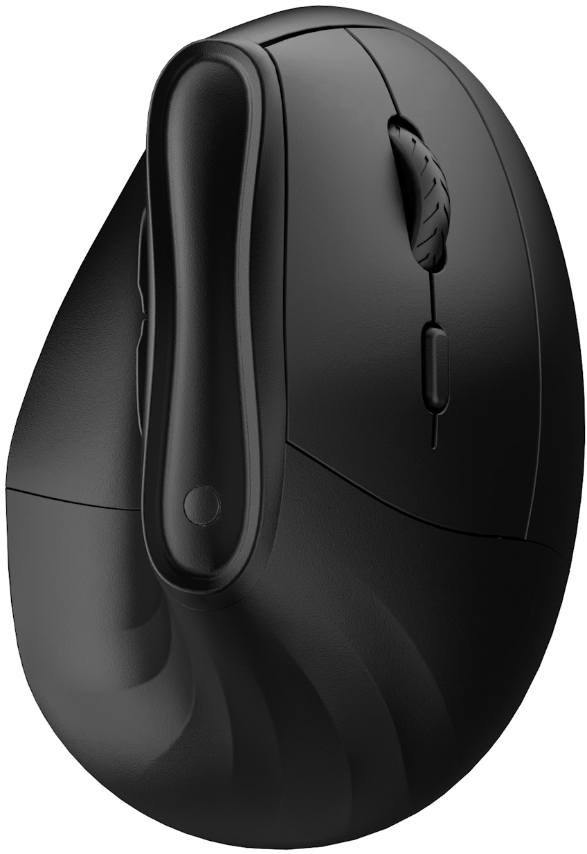 Ewent - Ratón Óptico Ewent EW3208 Ultimate Ergonomic Wireless/Bluetooth 4000DPI Negro