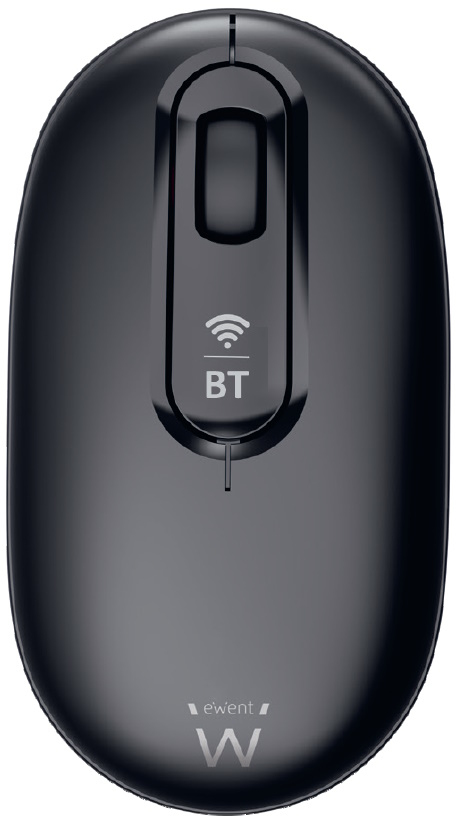 Picture of Picture of Ratón Óptico Ewent EW3241 Dual-Connect Wireless/Bluetooth 1200DPI Negro