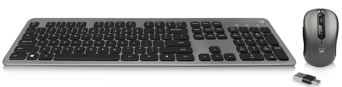 Picture of Picture of Teclado + Ratón Ewent EW3259 Wireless Silent (PT)