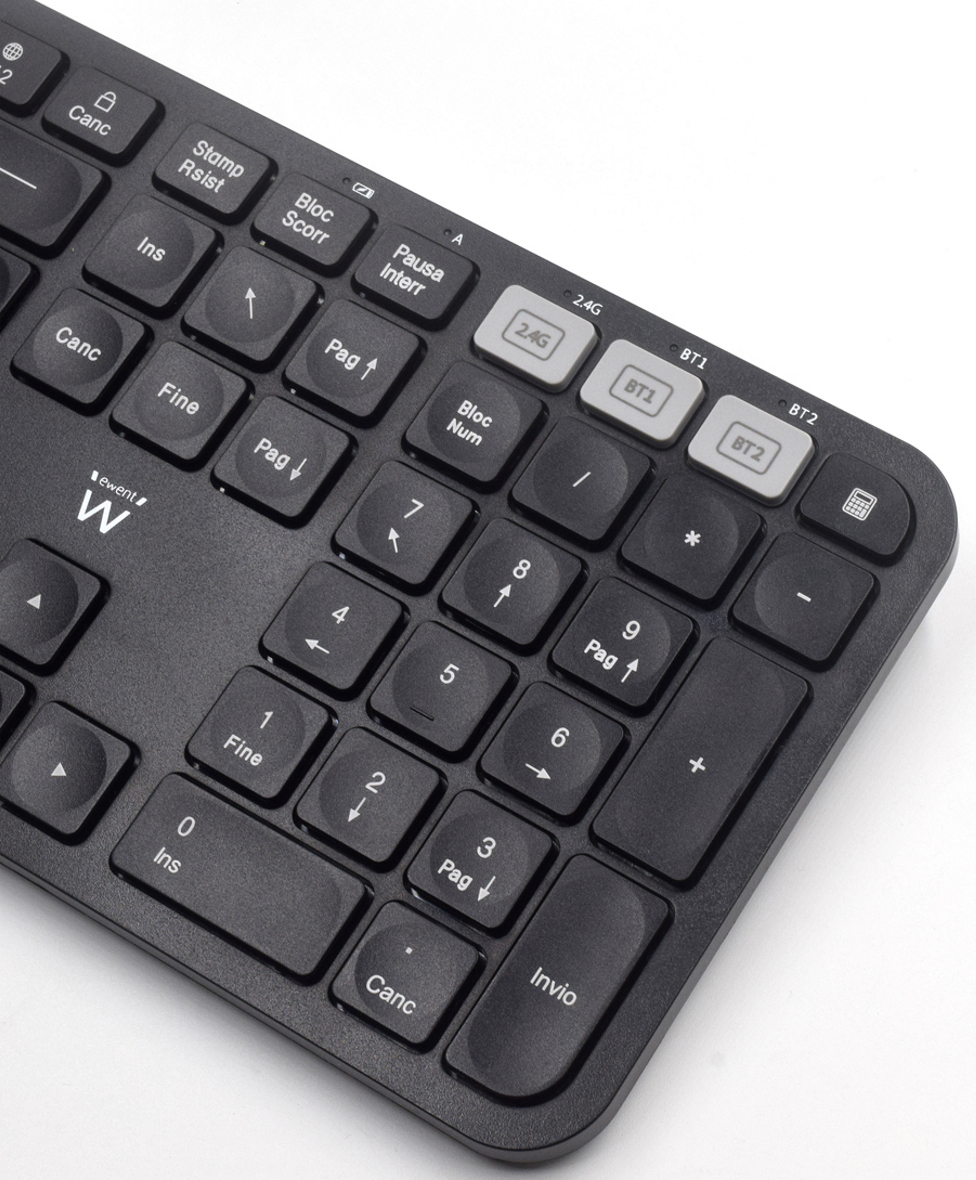 Picture of Picture of Teclado Ewent EW3277 Multi-Connect Wireless/Bluetooth (PT)
