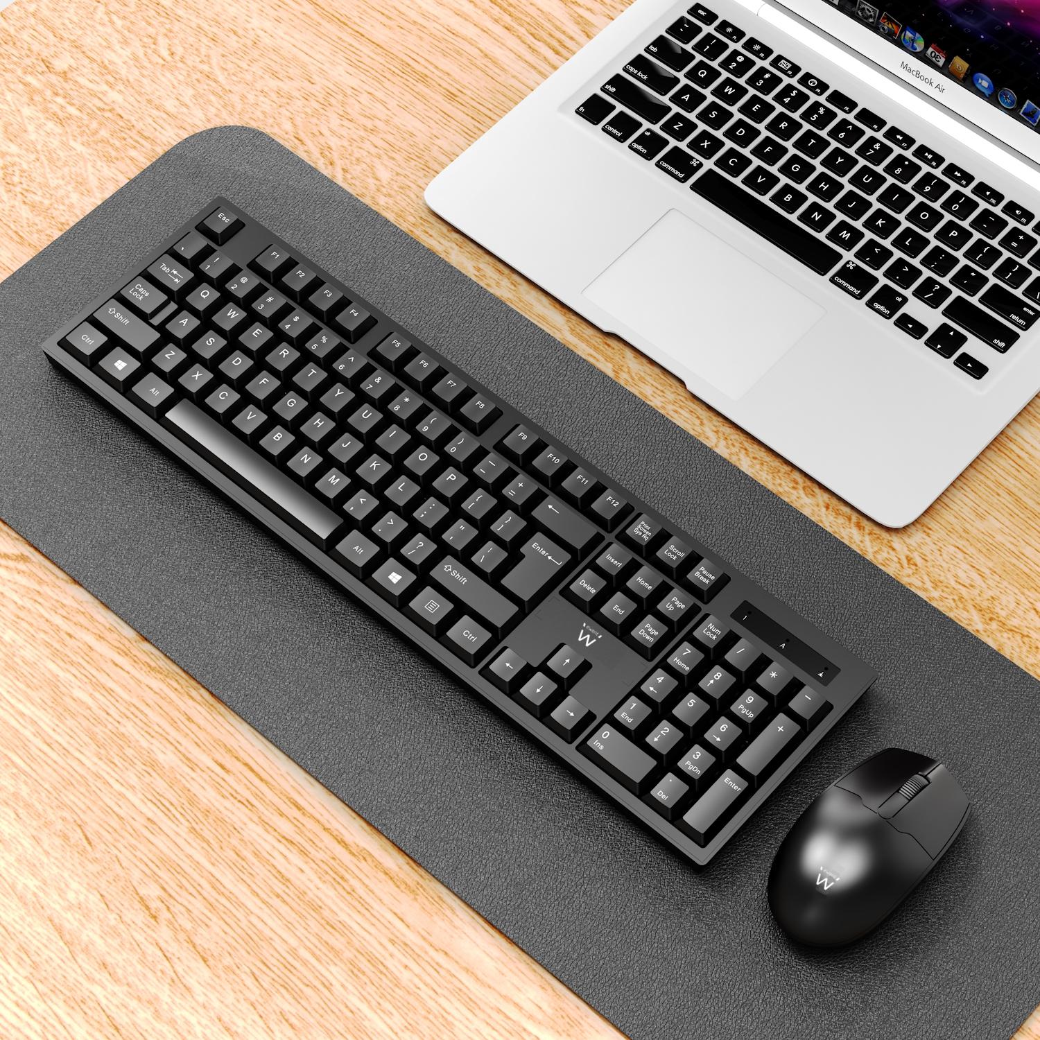 Picture of Picture of Teclado + Ratón Ewent Wireless PT Negro