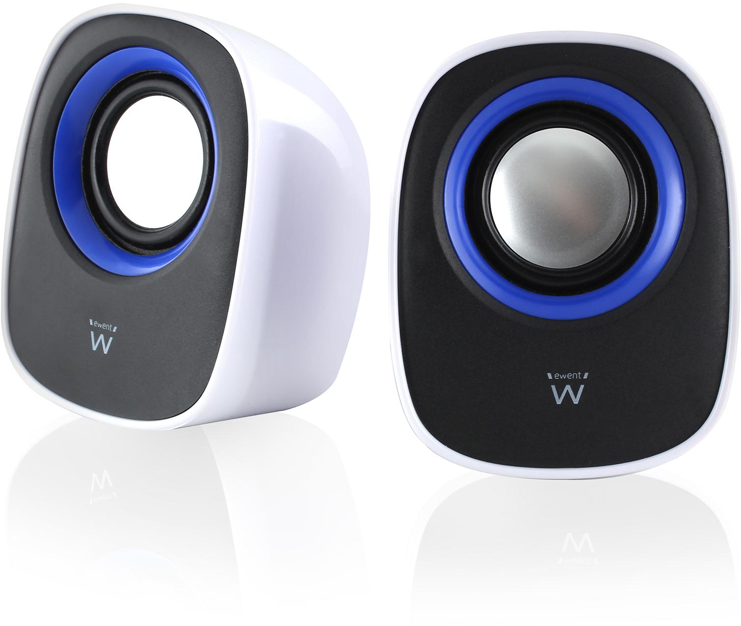 Picture of Picture of Altavoces Ewent Estéreo 2.0 5W RMS Blancas