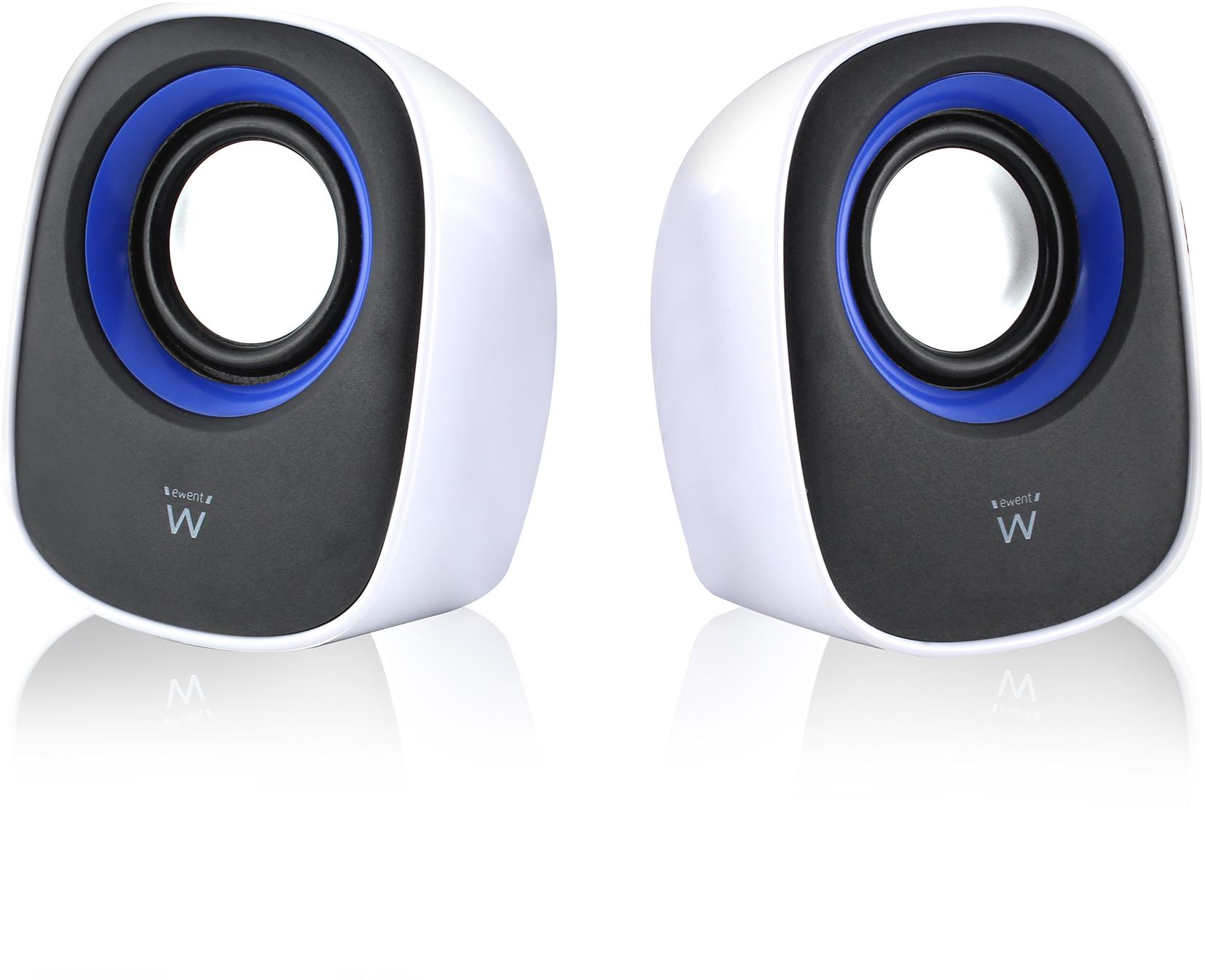 Picture of Picture of Altavoces Ewent Estéreo 2.0 5W RMS Blancas
