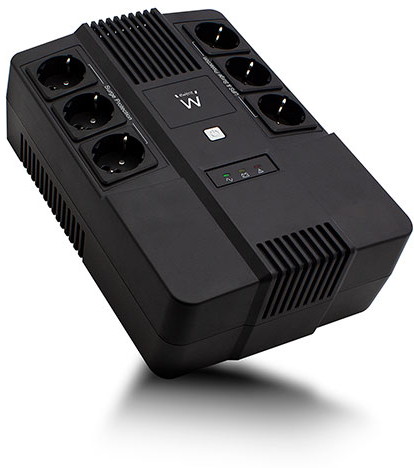 Ewent - UPS Ewent 600VA 6 Portas Schuko