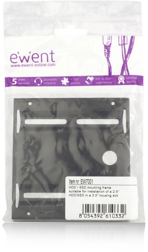 Ewent - Adaptador Ewent SSD/HDD 2.5" para 3.5"