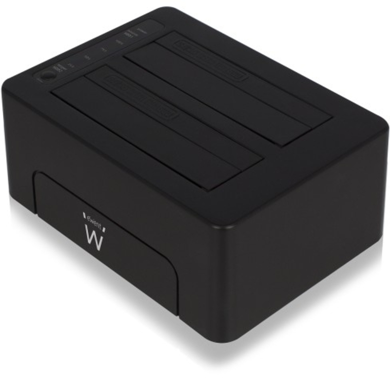 Picture of Picture of Dock HDD Ewent para Dual SSD/HDD 3.5" y 2.5" SATA - USB3.1 Gen 1