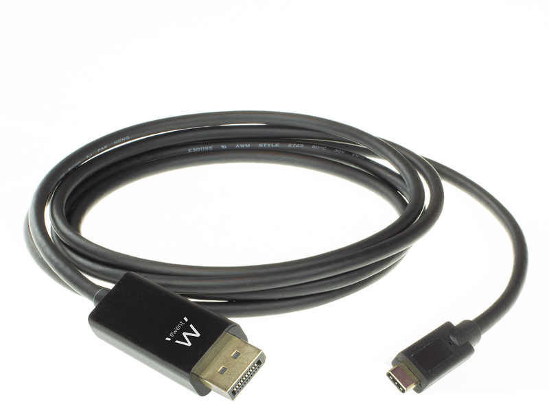 Picture of Picture of Cable Conversor USB-C para DisplayPort/Macho 4K/60Hz 2m
