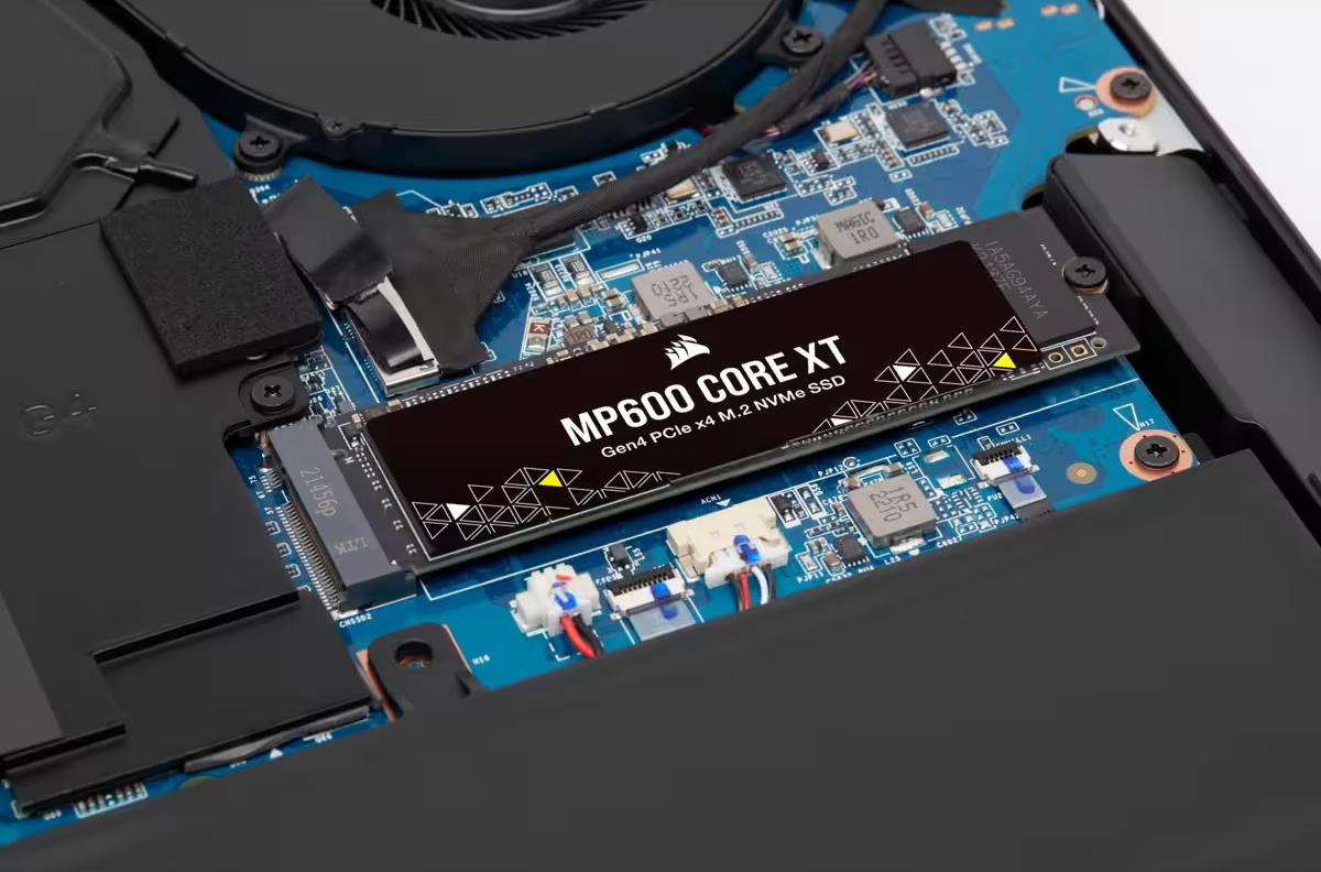 Corsair - SSD Corsair MP600 Core XT 2TB Gen4 M.2 NVMe (5000/4400MB/s)