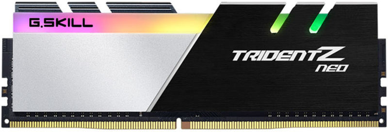 Picture of Picture of G.Skill Kit 64GB (2 x 32GB) DDR4 3200MHz Trident Z Neo RGB CL16